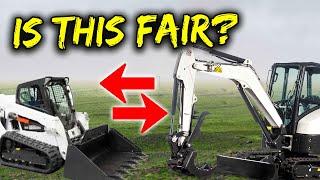 I traded my skid steer for a mini excavator....kind of