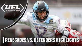 DOWN TO THE WIRE  Arlington Renegades vs. D.C. Defenders  Full Game Highlights