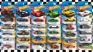 Opening 30 New Hot Wheels 2018 P Case Cars