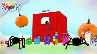 Halloween in Numberland  Number Magic  Counting to 1000000  Numberblocks