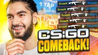 INSANE ACE FULL 1 TAP - CSGO COMEBACK  ScreaM