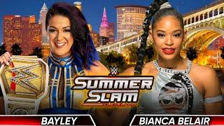 Bayley vs Bianca Belair Womens Championship Full Match WWE SummerSlam 2024 Highlights