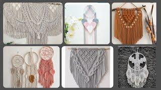 makrome duvar süsü modelleri. tutorial macrame wall hanging exclusive. #keşfet #makrome#düşkapanı