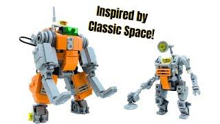 Lego Classic Space Inspired Mechs - Lunar Loader and Exo Explorer
