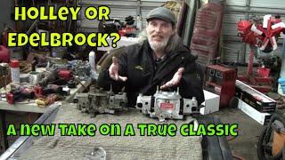 Comparing the Holley & Edelbrock VRS 4150 Carburetors Eddies improvement to an American Classic