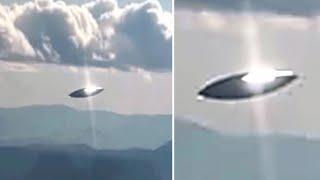 Passenger Released Clear Images Of A Huge Disc UFO Then This Happened