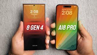 Snapdragon 8 Gen 4 Vs Apple A18 Pro  Antutu Score & Benchmark