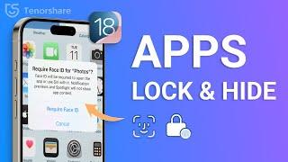 iOS 18 -  Hide And Lock Apps On iPhone 2024  iOS 18 APP LOCK FULL GUIDE