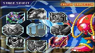 MegaMan X3 Zero Playable V4.4  100% Part 8 Crush Crawfish 4K