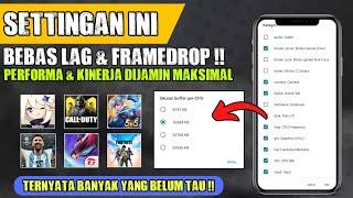 PERFORMA BEBAS LAGOVERCLOCK ANDROID NO ROOT - CARA ATASI LAG FRAME DROP SAAT BERMAIN GAME