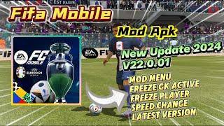 FIFA Mobile v22.0.01 Mod Menu Freeze GK Freeze Player New Update 2024