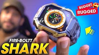 Budget *RUGGED SMARTWATCH* Under ₹2000 Rs ️ Fire-Boltt SHARK Smartwatch Review