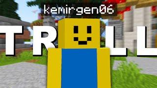 Minecraft Sunucumdaki APTAL OYUNCUYU TROLLEDİM