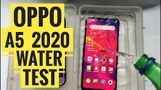 Oppo A5 2020 Water Test