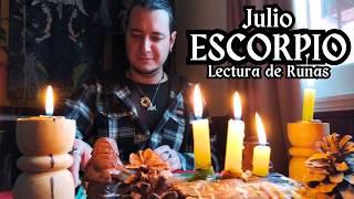 ESCORPIO Julio 2024 Lectura de RUNAS