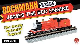 N Scale Bachmann - Thomas & Friends JAMES THE RED ENGINE