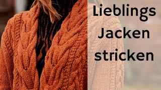 Stricken - 5 Lieblingsjacken auch für große Größen