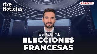 ELECCIONES EN FRANCIA LAS PROYECCIONES dan VICTORIA al NUEVO FRENTE POPULAR  RTVE