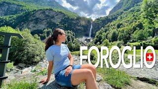 Foroglio Waterfall - Switzerland - Relaxing 4K HDR Video