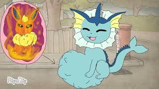 water beat fire vaporeon eat flareon vore remake