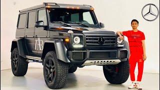 G-Wagen On Portal Axles.Mercedes-Benz G550 4x4². BiggerMore PowerfulMore Capable & More Expensive