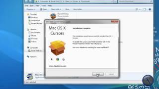 How To Install Mac OS X Cursors For Windows