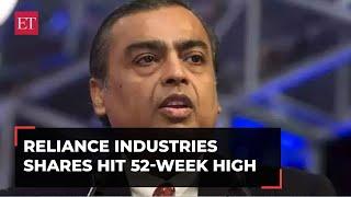 RIL shares hit 52-week high after fixing record  date for Reliance Strategic Investments demerger