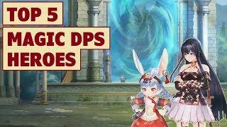 Kings Raid - Top 5 Magic DPS Heroes + Performance Rating