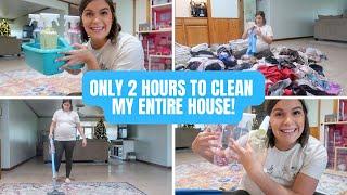 SPEED CLEAN WITH ME 2022 DEEP CLEANING MOTIVATION MOM OF 3  THE SIMPLIFIED SAVER