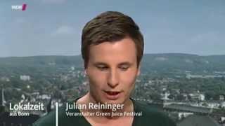 Green Juice Festival 2014 - WDR Lokalzeit 12.09.2014