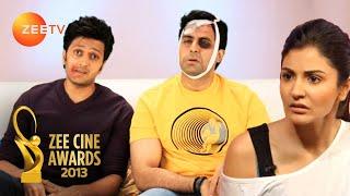 Zee Cine Awards 2013 - Anushka Sharma Abhishek Bachchan & Riteish Deshmukhs Funny Bollywood Act