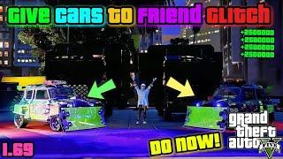 STILL WORKINGGTA 5 GIVE CARS TO FRIENDS GLITCH 1.69 GC2F GTA 5 TRADE CARS GLITCH ALL CONSOLES