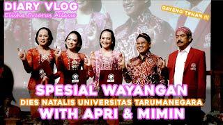 Diary Vlog Elisha Orcarus  SPECIAL SEMINAR DAN WAYANGAN UNIVERSITAS TARUMANAGARA