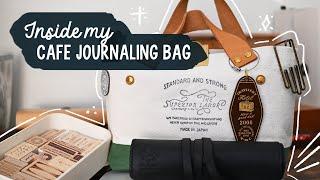 My Cafe Journaling Bag  Cafe Journaling Essentials  Stationery Bag