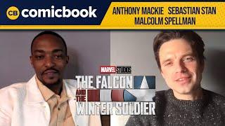 The Falcon and The Winter Soldier Anthony Mackie Sebastian Stan & Writer M Spellman Interviews