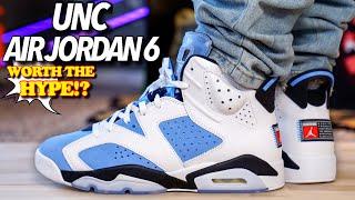 Air Jordan 6 UNC ON FEET Review WORTH THE HYPE?