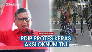 Aksi Penganiayaan Relawan Ganjar oleh Oknum TNI Diprotes Keras PDIP Nama Prabowo Dibawa-bawa