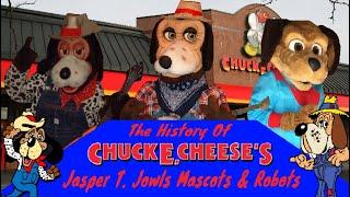 The History Of Jasper T Jowls Chuck E Cheese