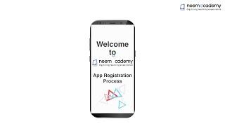 How to use Neemacademy App?