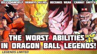 The Worst Abilities In Dragon Ball Legends