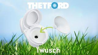 Thetford Twusch - Porcelain Inlay for Every Thetford Cassette Toilet