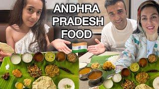 trying authentic Andhra pradesh unlimited meals in bangalore india #indianfood #unlimitedfood