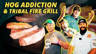 Memphis In May Hog Addiction Tent and the Tribal Fire Grill