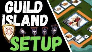 Guild Island Set Up for SoloGuild member Activities & Income - Albion Online