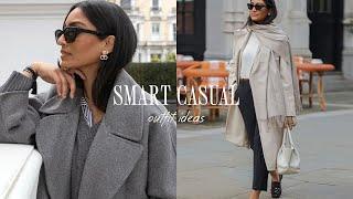 SMART CASUAL OUTFIT IDEAS  WINTER LOOKBOOK