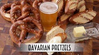 Bavarian Pretzels  Laugenbrezel & Laugenstangen