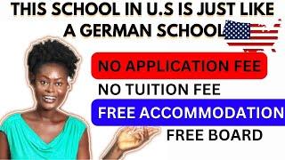 This Opportunity is called Germany in U.S 100% fully funded education in the U.S Intl Students