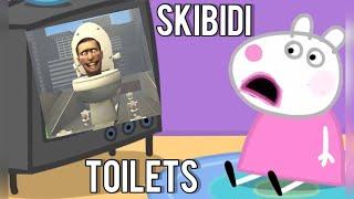 Skibidi Toilets in Peppa Pig series Skibidi Dom Dom