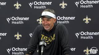 Dennis Allen talks preparing for Dallas with Hurricane Francine set to hit area and more