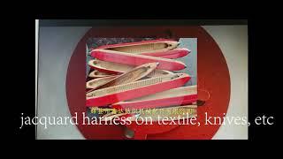 why use vulcanised fibre on  jacquard harness Textile shuttle sliver bucket knife handle？